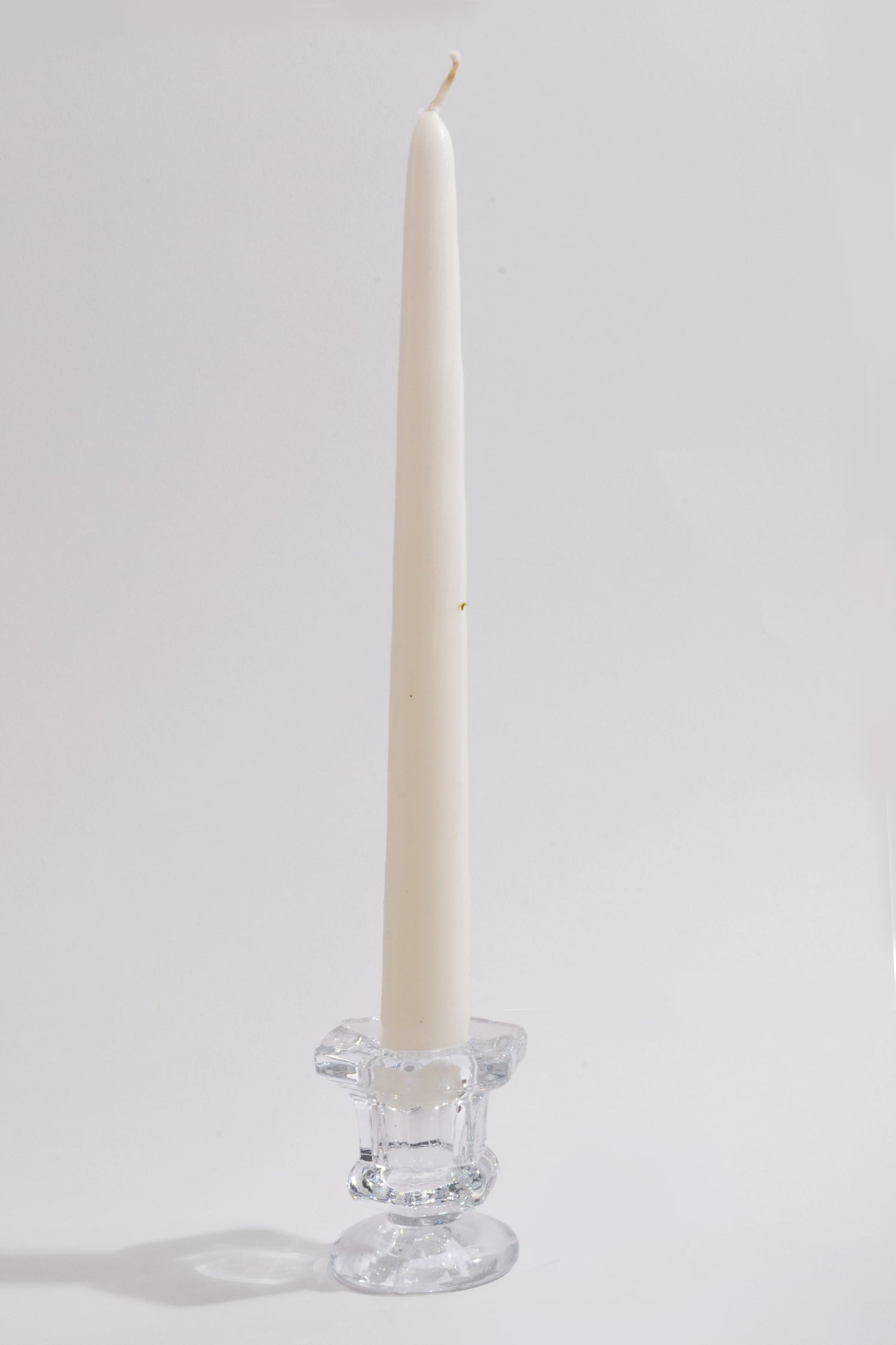 2.25" Glass Candle Holder Clear