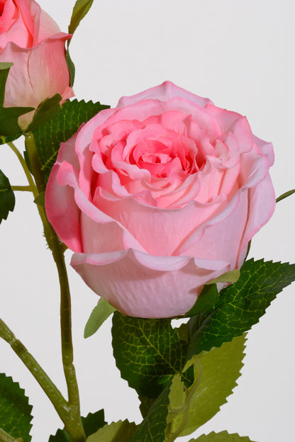 28" Silk Rose Spray Pink