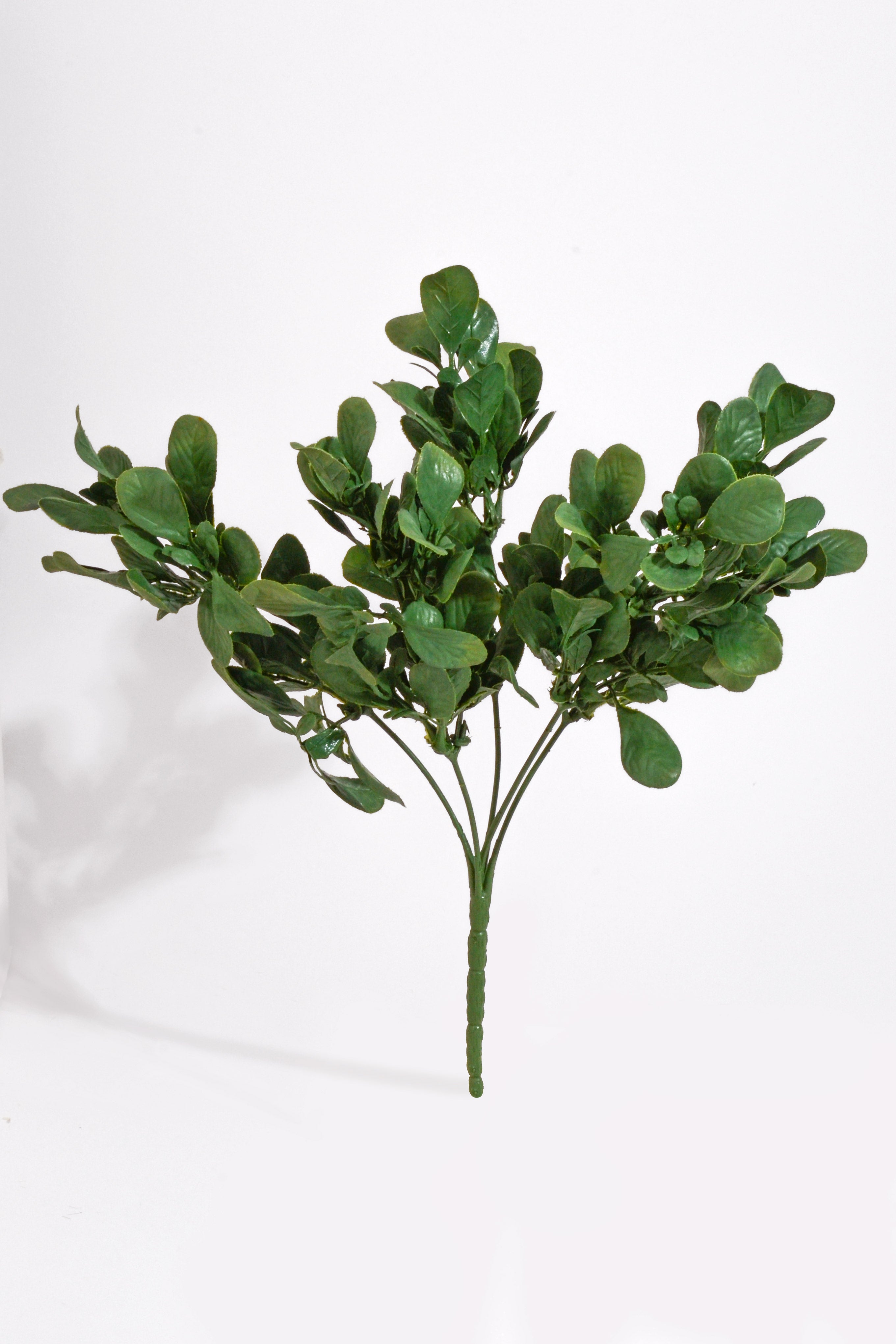 12" UV Artificial Laurel Bush Green Pkg/2
