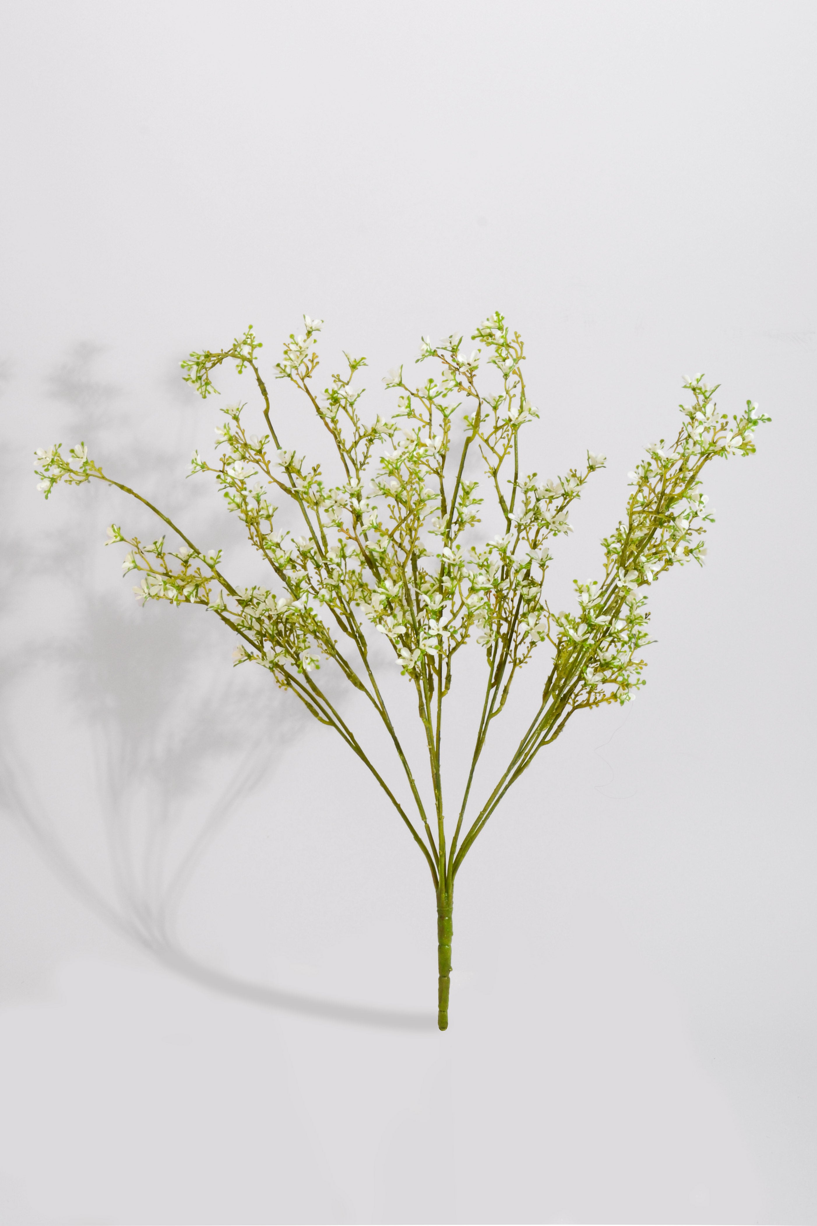 21.5" Artificial Mini Flower Bush White