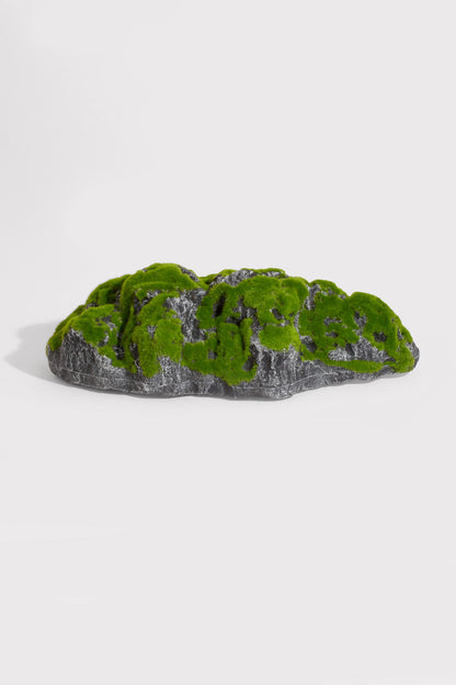 19.5" Rock W/ Moss Green