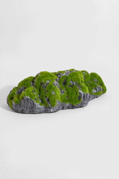 19.5" Rock W/ Moss Green
