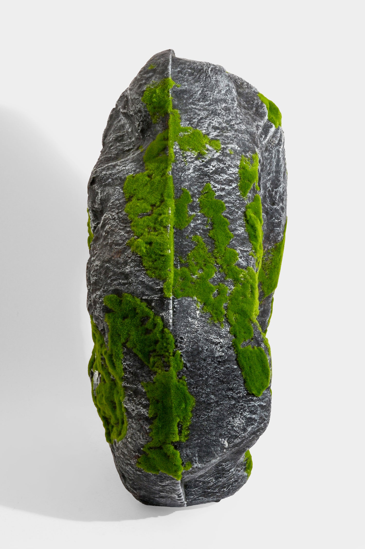 8"x 13.75"x 19.5" Rock w/Moss Green
