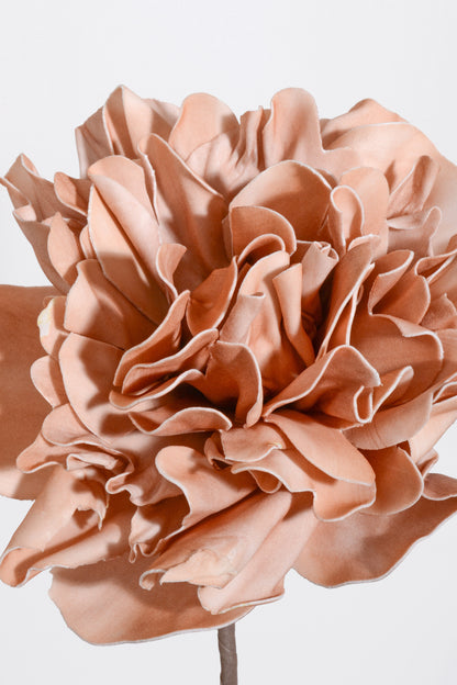 30" Artificial Eva Flower Stem Taupe
