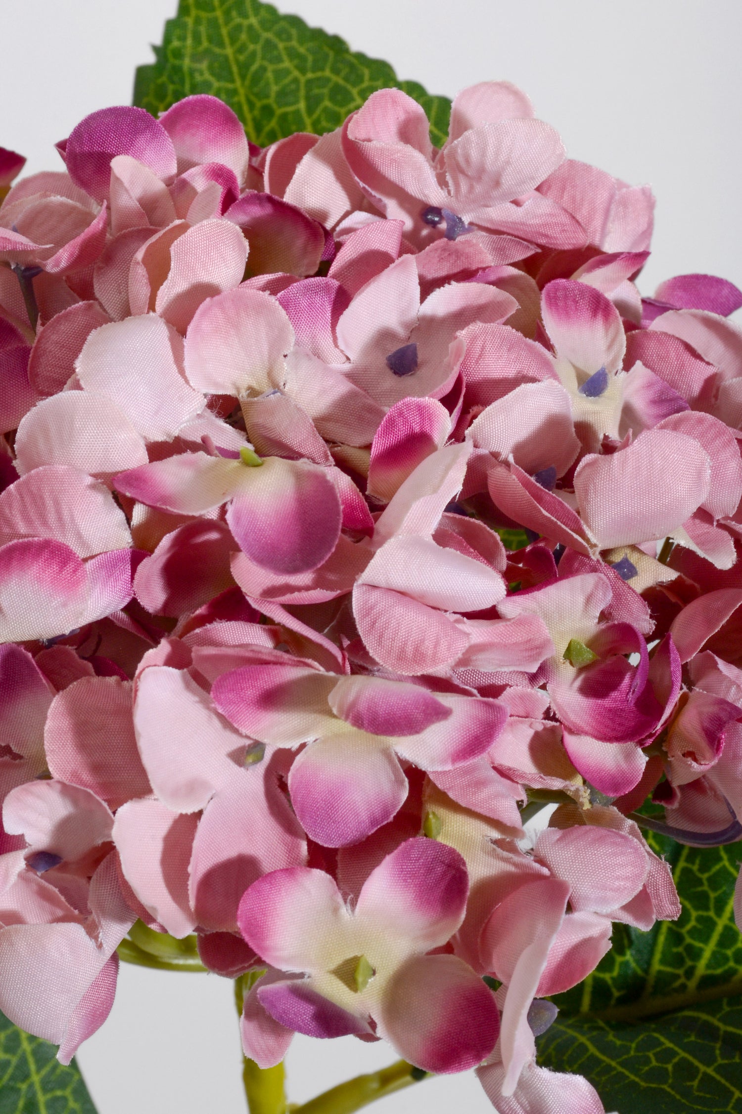 20" Silk Hydrangea Stem Mauve/Purple