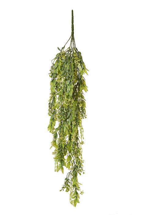 31&quot; Mixed Greenery Hanging Green