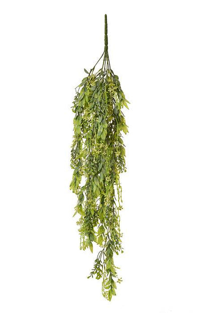 31&quot; Mixed Greenery Hanging Green