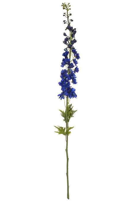54&quot; Silk Delphinium Stalk Dark Blue