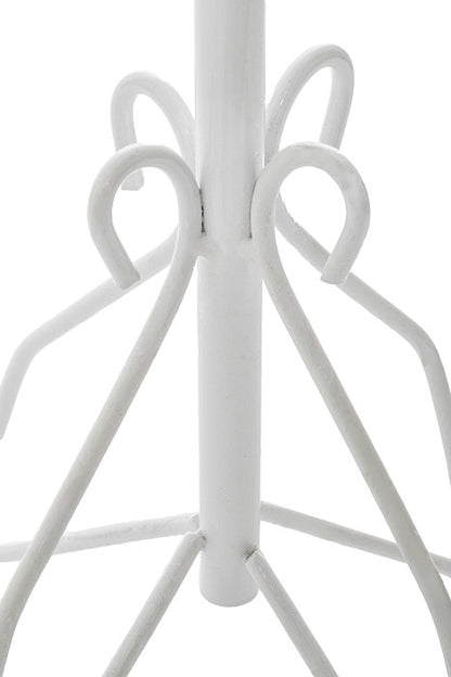 8" X 29" Adjustable Up To 46" Bouquet Stand White