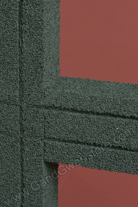 30" Reinforced Styrofoam Cross Green