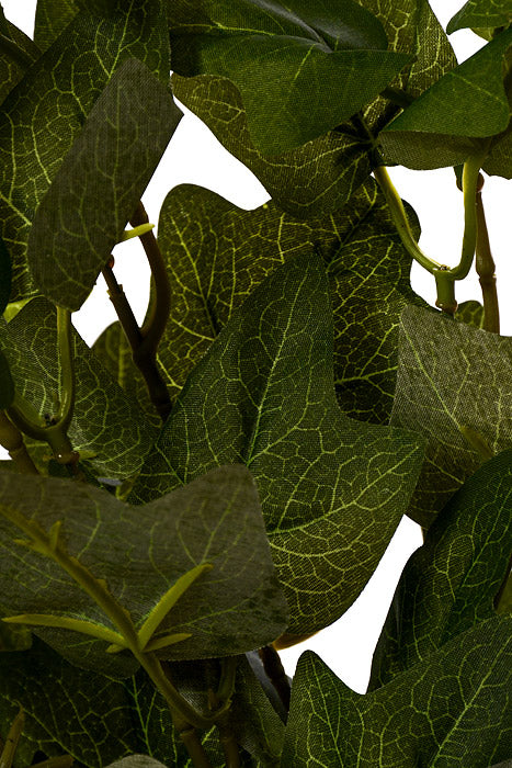 17.75&quot; Ivy Leaf Bush Moss Green