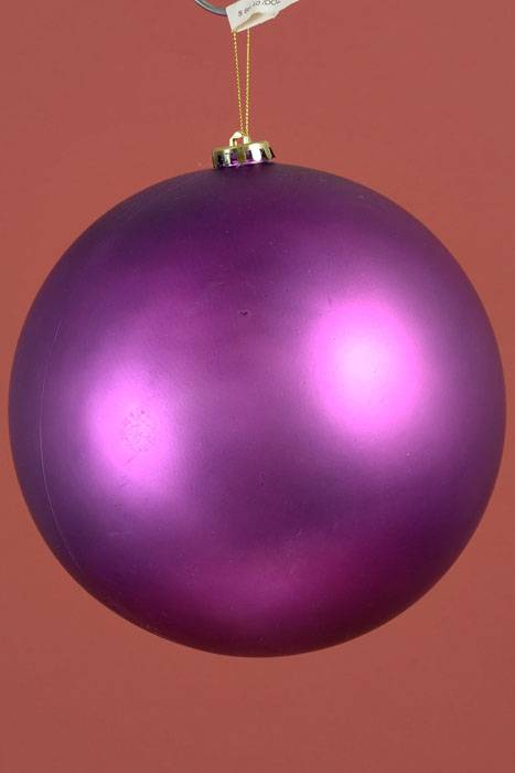 200mm Matt Plastic Ball Purple