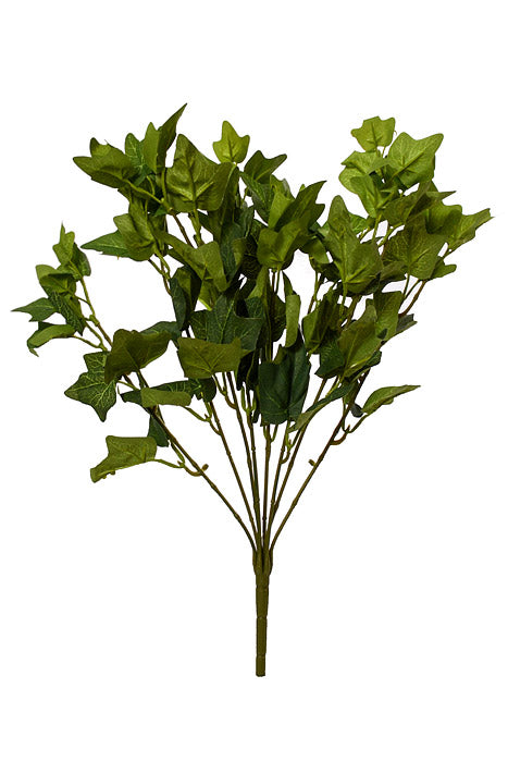17.75&quot; Ivy Leaf Bush Green
