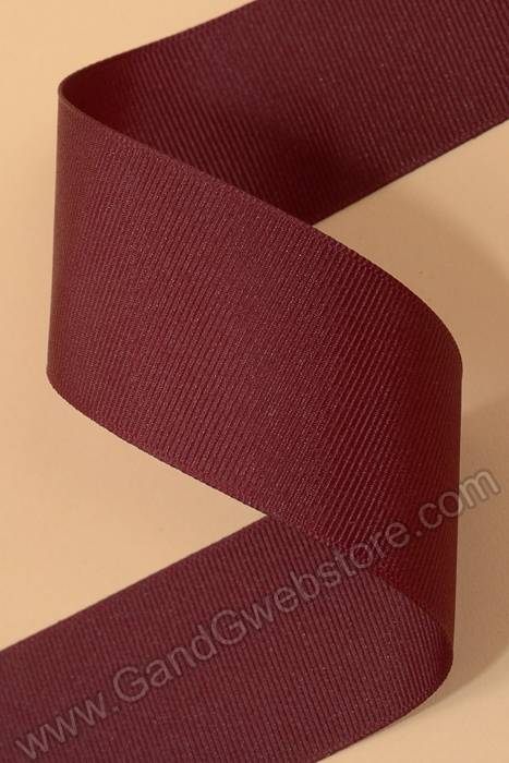 Grosgrain Ribbon Burgundy