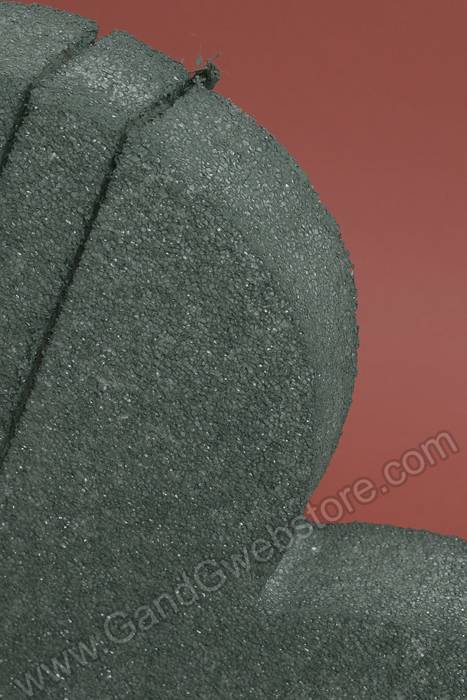 20" Reinforced Styrofoam Solid Heart Green