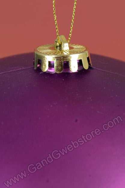 200mm Matt Plastic Ball Purple