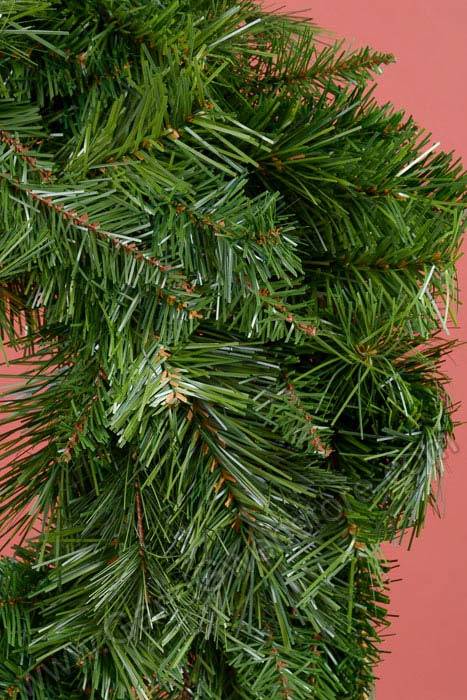 24" Ponderosa Pine Wreath Green