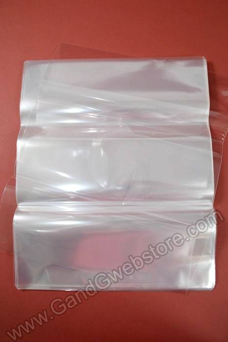 16" X 20" Cellophane Bag Clear Pkg/50