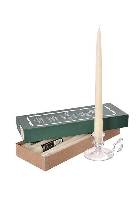 12&quot; Patrician Taper White Box/12