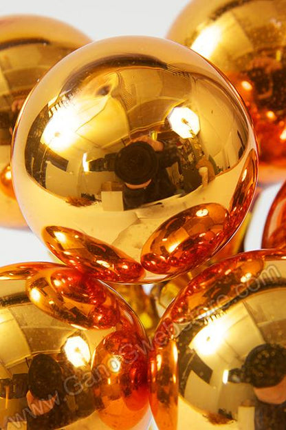 35mm Gloss Glass Ball Ornament Copper Pkg/72
