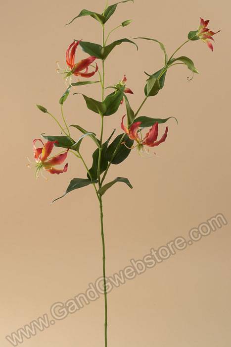 47" Gloriosa Spray Red/yellow