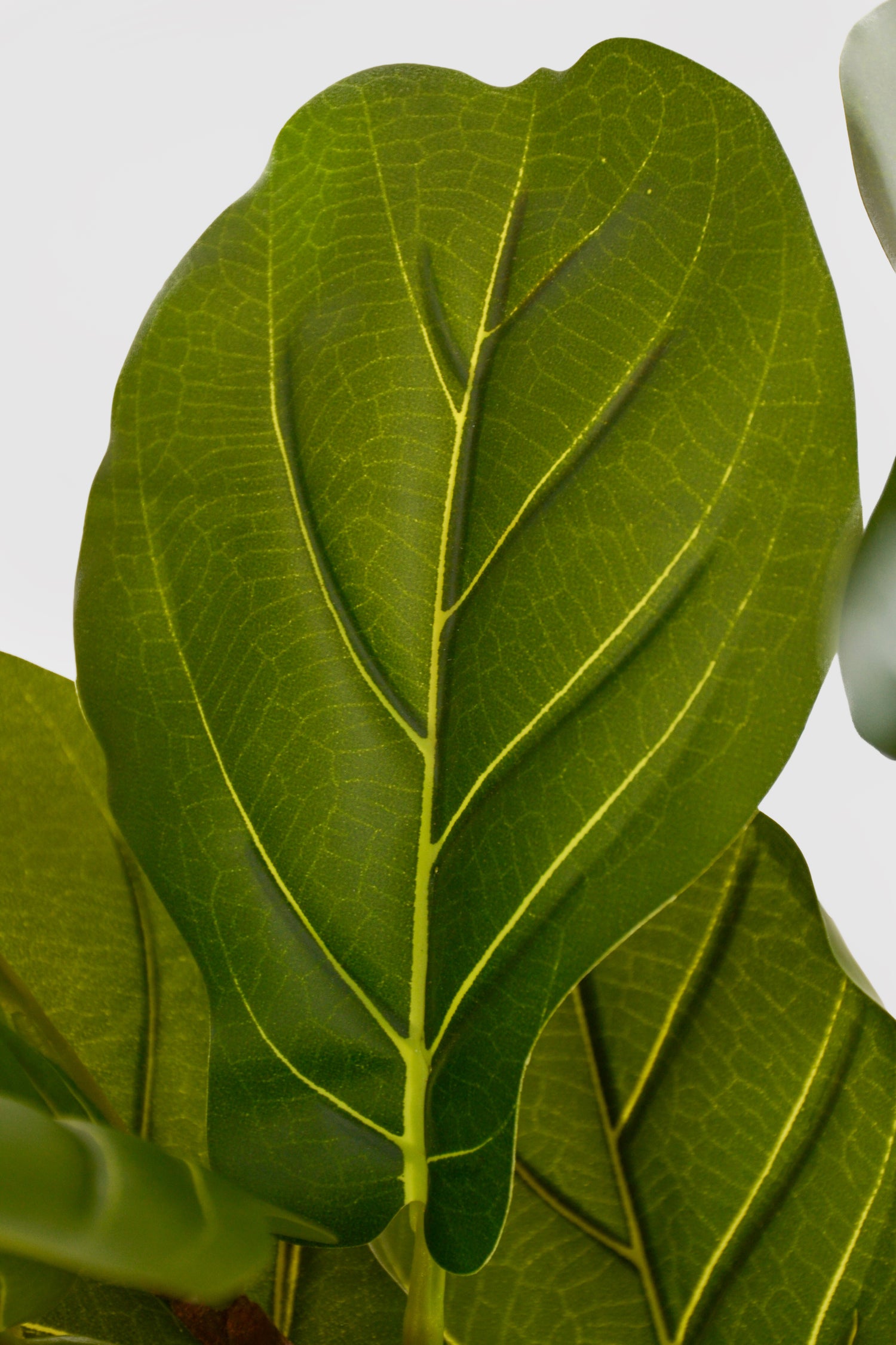 35" Artificial Fiddle Leaf Tree In Pot Green