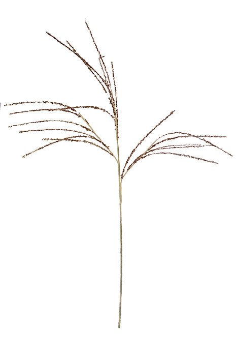 34" Sequin Willow Spray Champagne