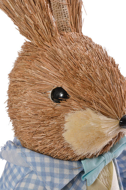 6.7" X 8.3" X 17.3" Rabbit Brown Set/2