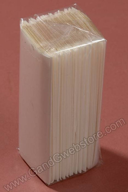 1" X 3" Super Strength Adhesive Strips Clear Pkg/50