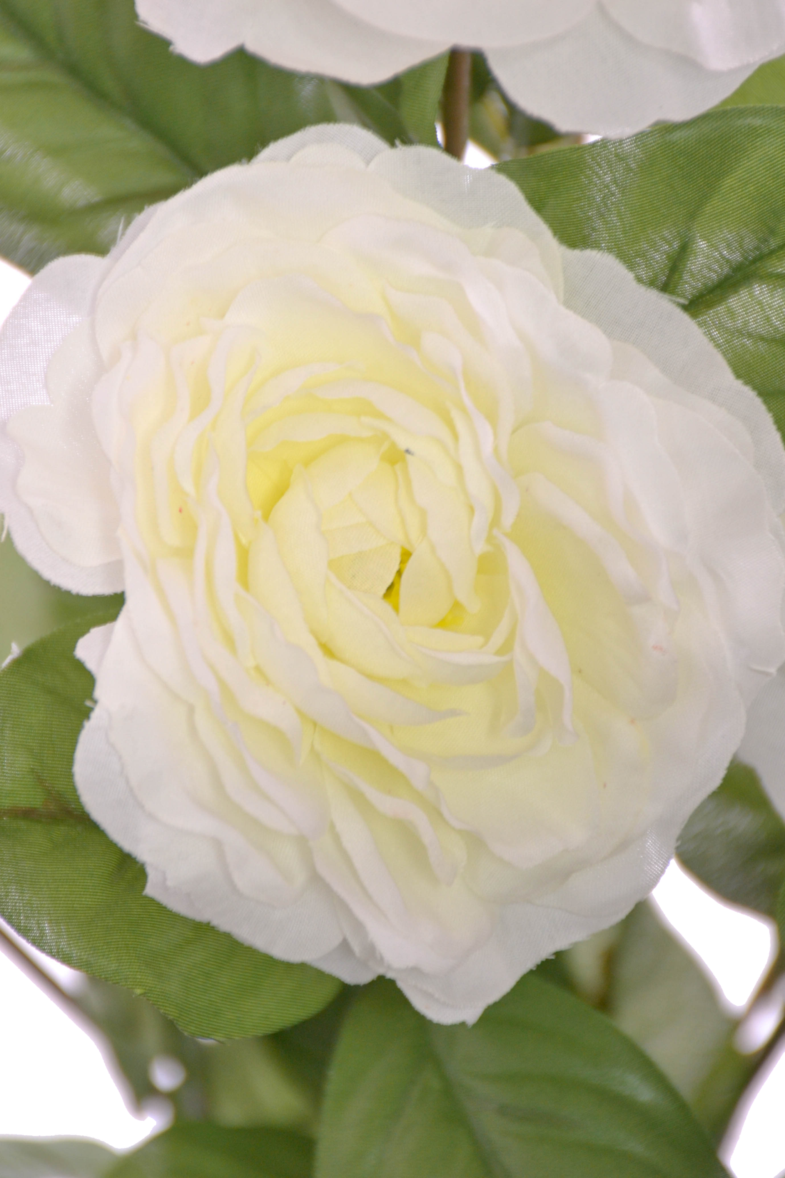 19&quot; Silk Camellia Bush White