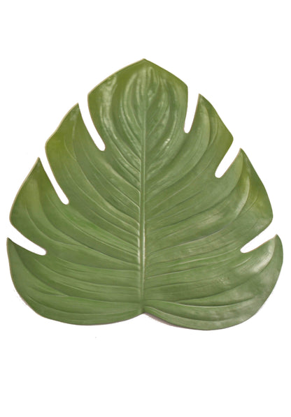 16.5" Monstera Placemat Green