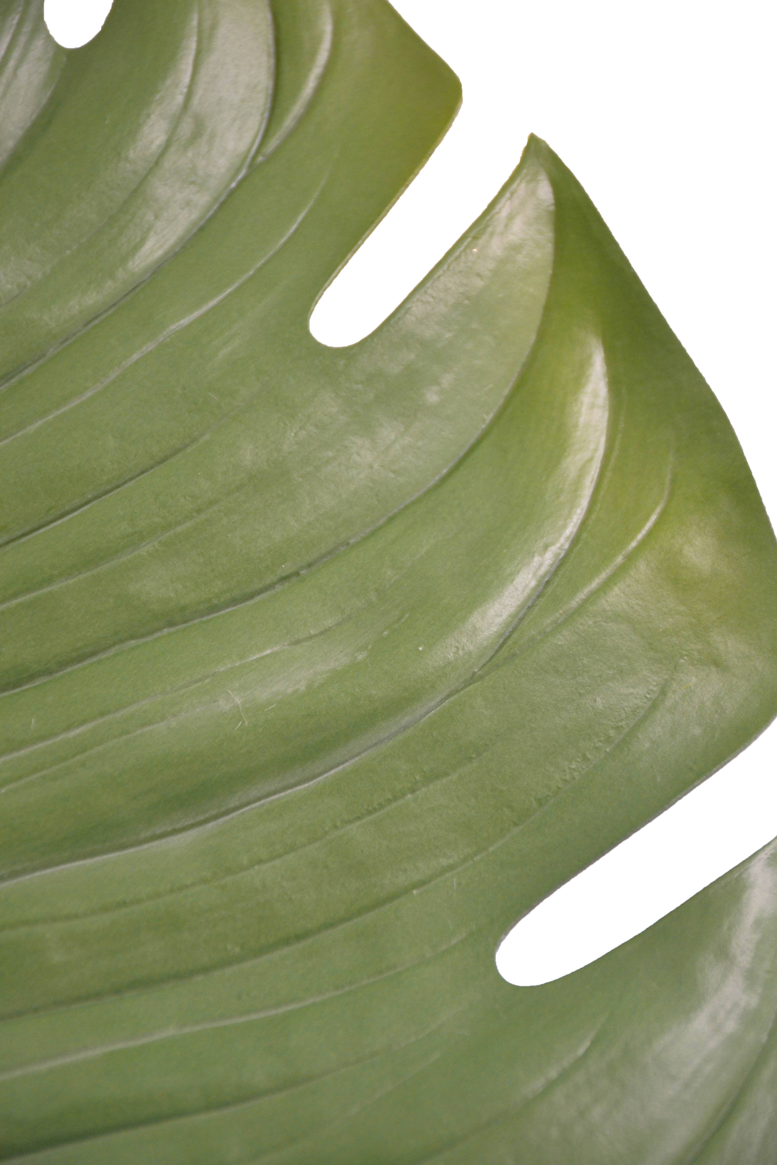 16.5" Monstera Placemat Green