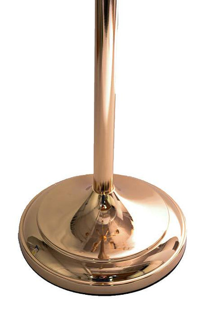 53&quot; Metal 9-lite Candelabrum W/glass Gold