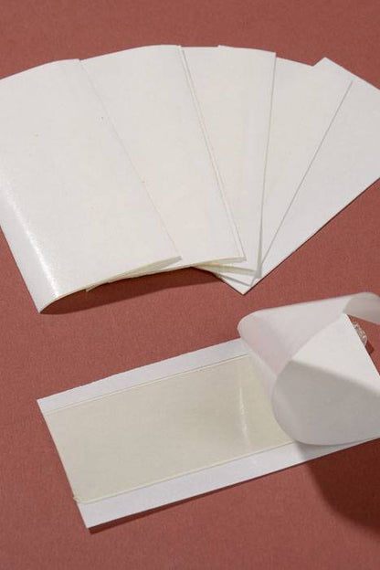 1" X 3" Super Strength Adhesive Strips Clear Pkg/50