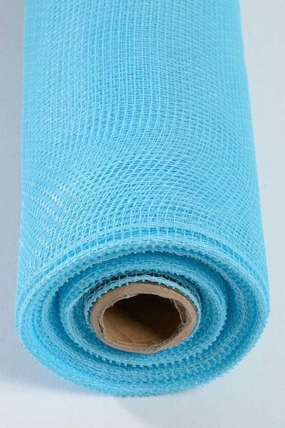 21" X 10yds Decorating Mesh Plain Blue