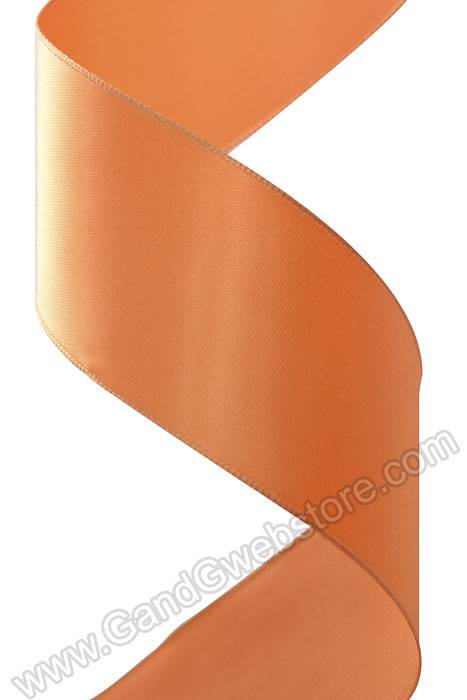 1-1/2&quot; X 25yds Wire Contessa Ribbon Orange
