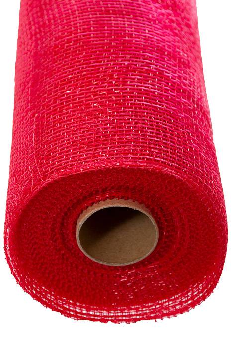 21" X 10yds Decorating Mesh Plain Red