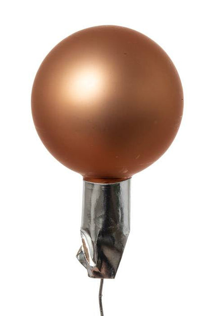 35mm Matte Glass Ball (Coral) Bx/72