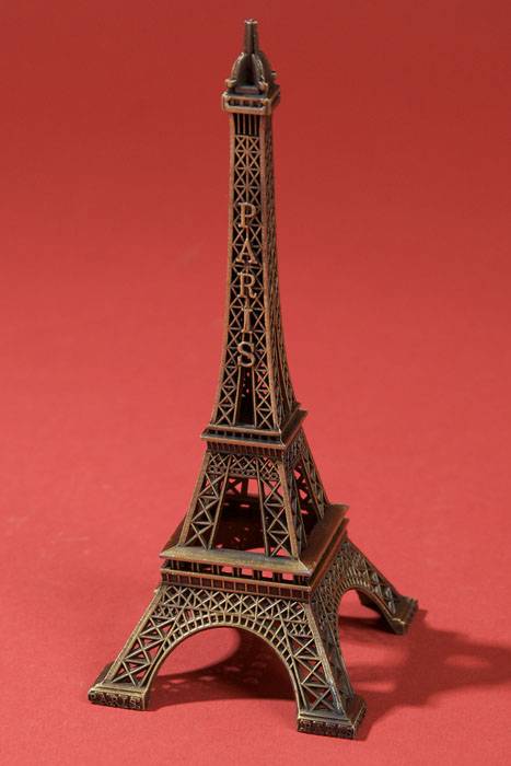 6" Eiffel Tower Antique Gold
