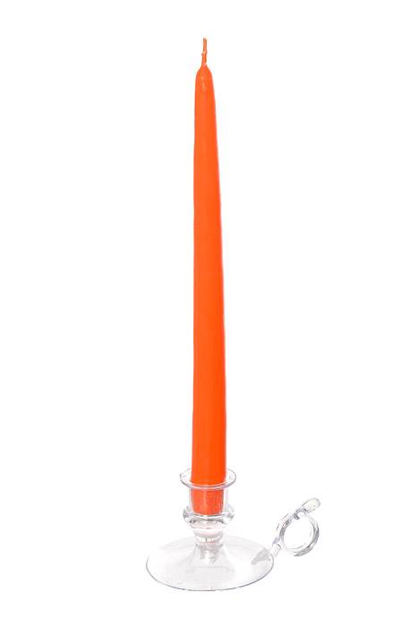 12" Patrician Taper Orange Box/12