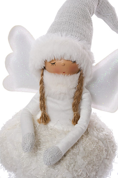 20" Sitting Angel White