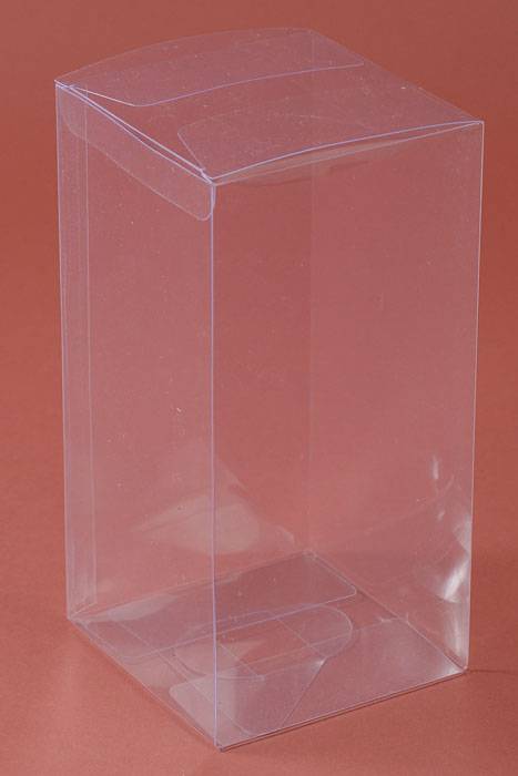 4" X 4" X 8" Pvc Favor Box Clear Pkg/12