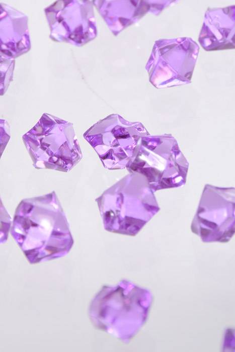 Small Acrylic Cube Purple Pkg/1lb