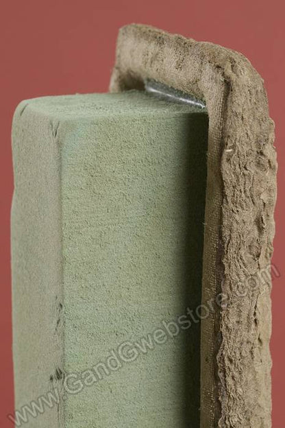 36" Oasis Mache &amp; Floral Foam Cross Green