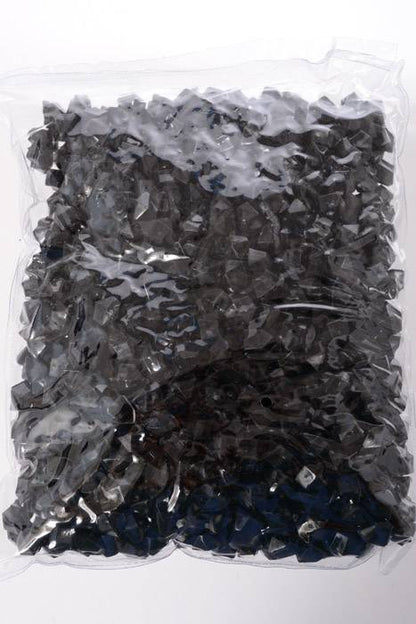 Small Acrylic Cubes Black Pkg/1lb