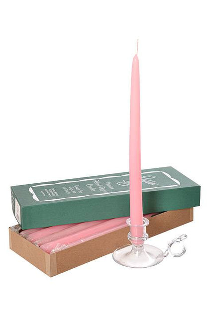 12" Patrician Taper Pink Box/12