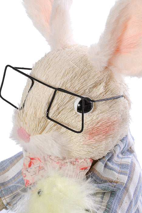 9.1" X 10.2" X 15.7" Rabbit White