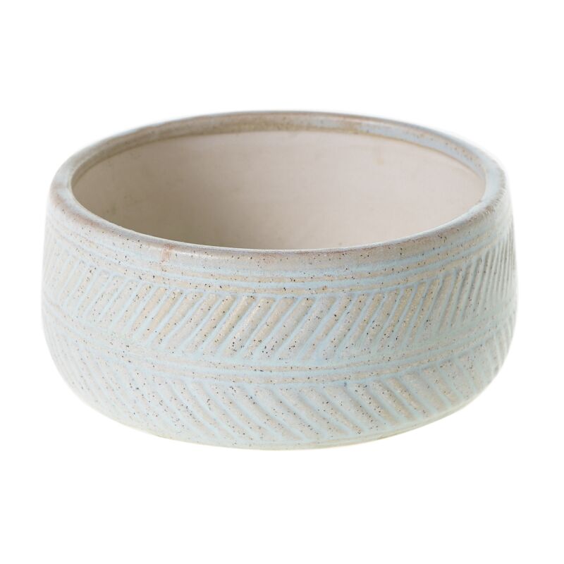 7.25 x 3.25" Fina Bowl Light Blue