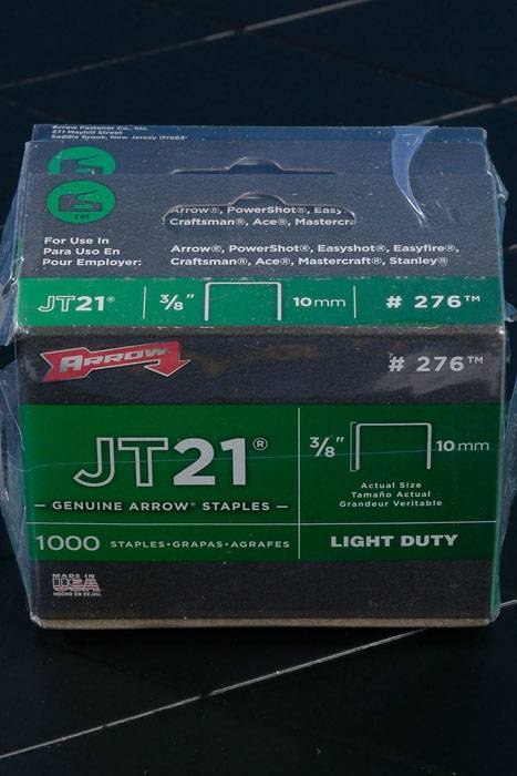 Jt-21 3/8" Staples Pkg/5000