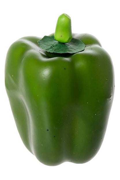 4" Weighted Bell Pepper Green Pkg/6